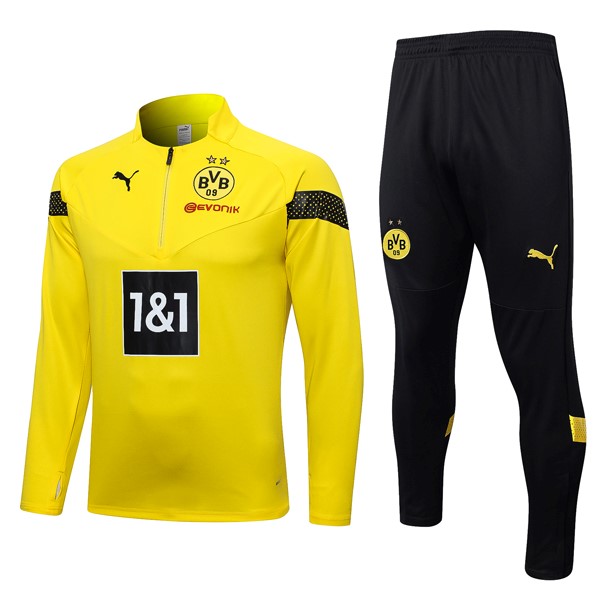 Sudadera De Training Dortmund 2022-23 Amarillo Negro